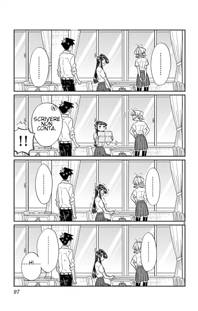 Komi-san wa Komyushou Desu. Capitolo 53 page 9