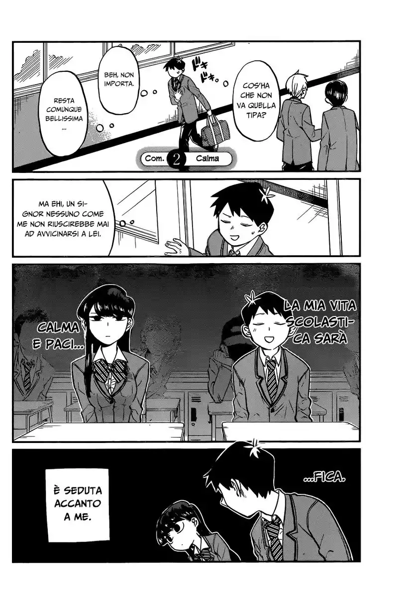 Komi-san wa Komyushou Desu. Capitolo 02 page 1