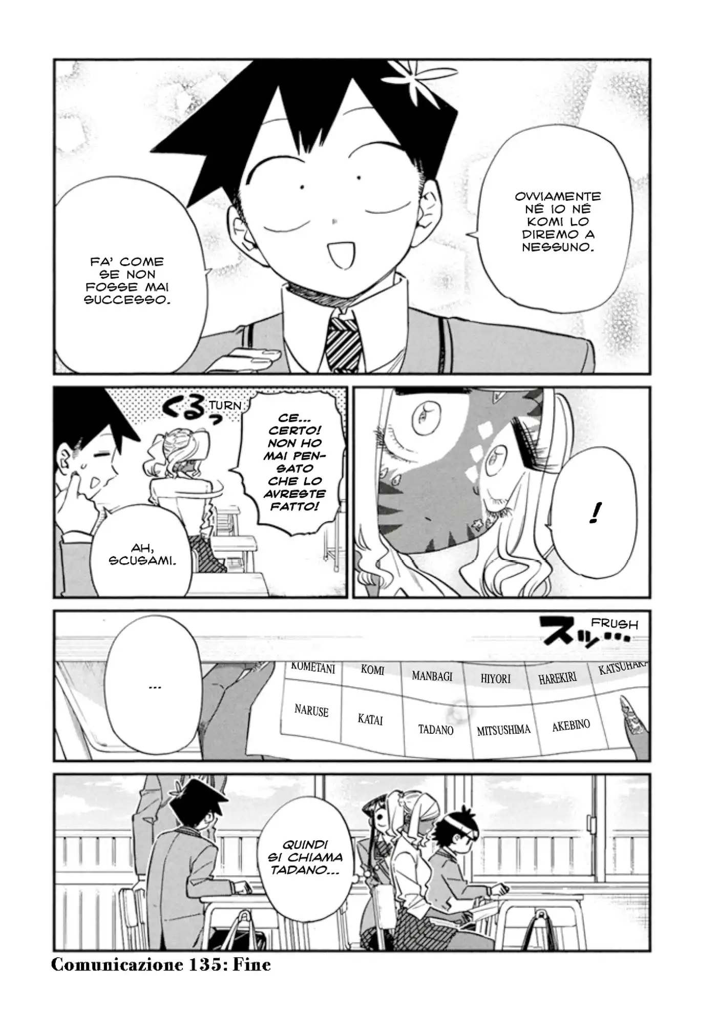 Komi-san wa Komyushou Desu. Capitolo 135 page 4