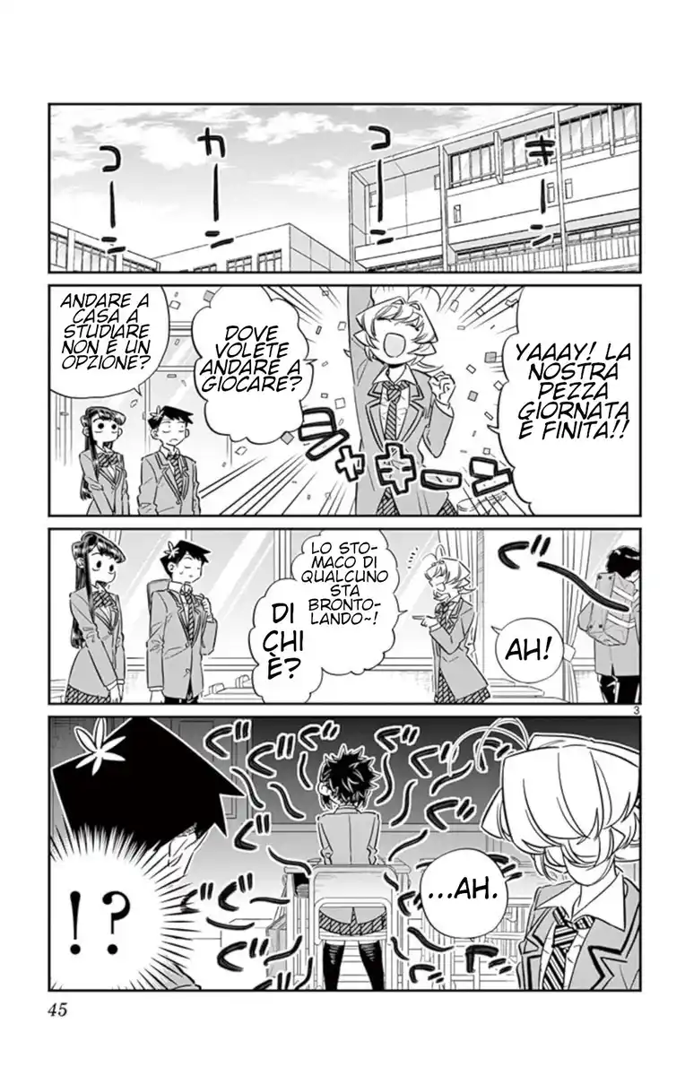 Komi-san wa Komyushou Desu. Capitolo 61 page 3