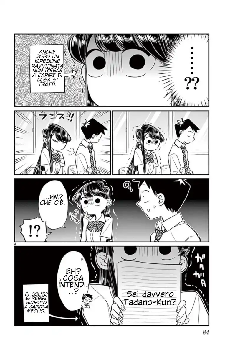 Komi-san wa Komyushou Desu. Capitolo 52 page 4