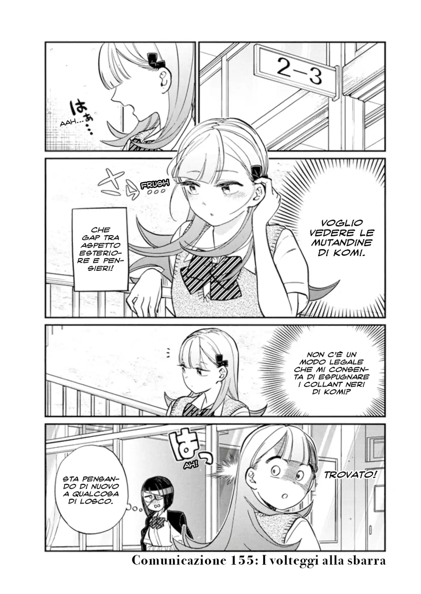 Komi-san wa Komyushou Desu. Capitolo 155 page 1