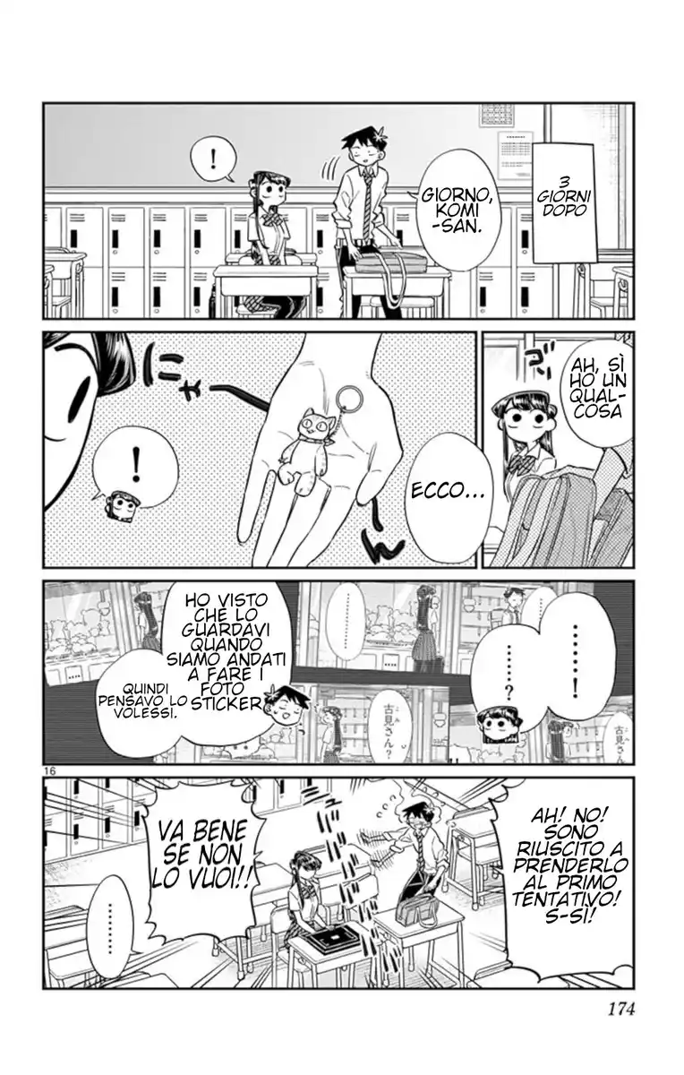 Komi-san wa Komyushou Desu. Capitolo 57 page 16