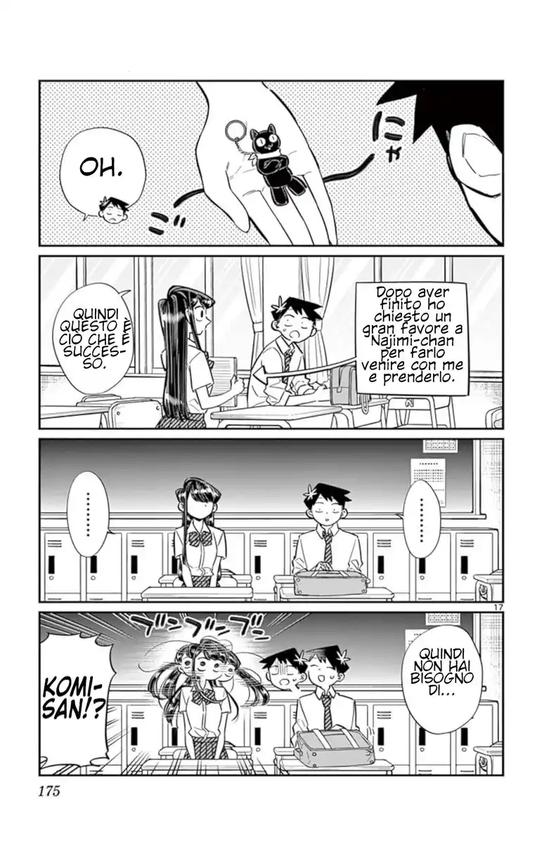 Komi-san wa Komyushou Desu. Capitolo 57 page 17