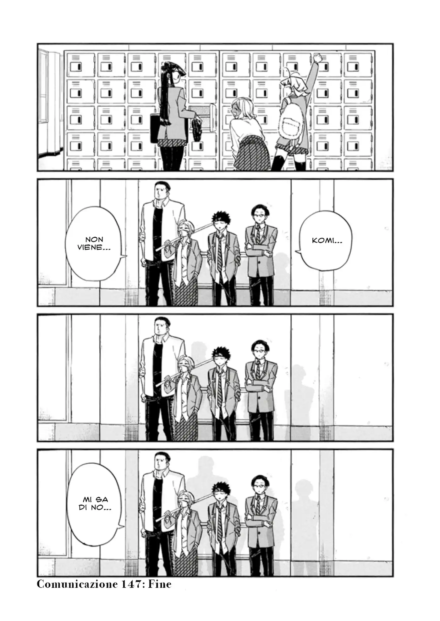 Komi-san wa Komyushou Desu. Capitolo 147 page 3