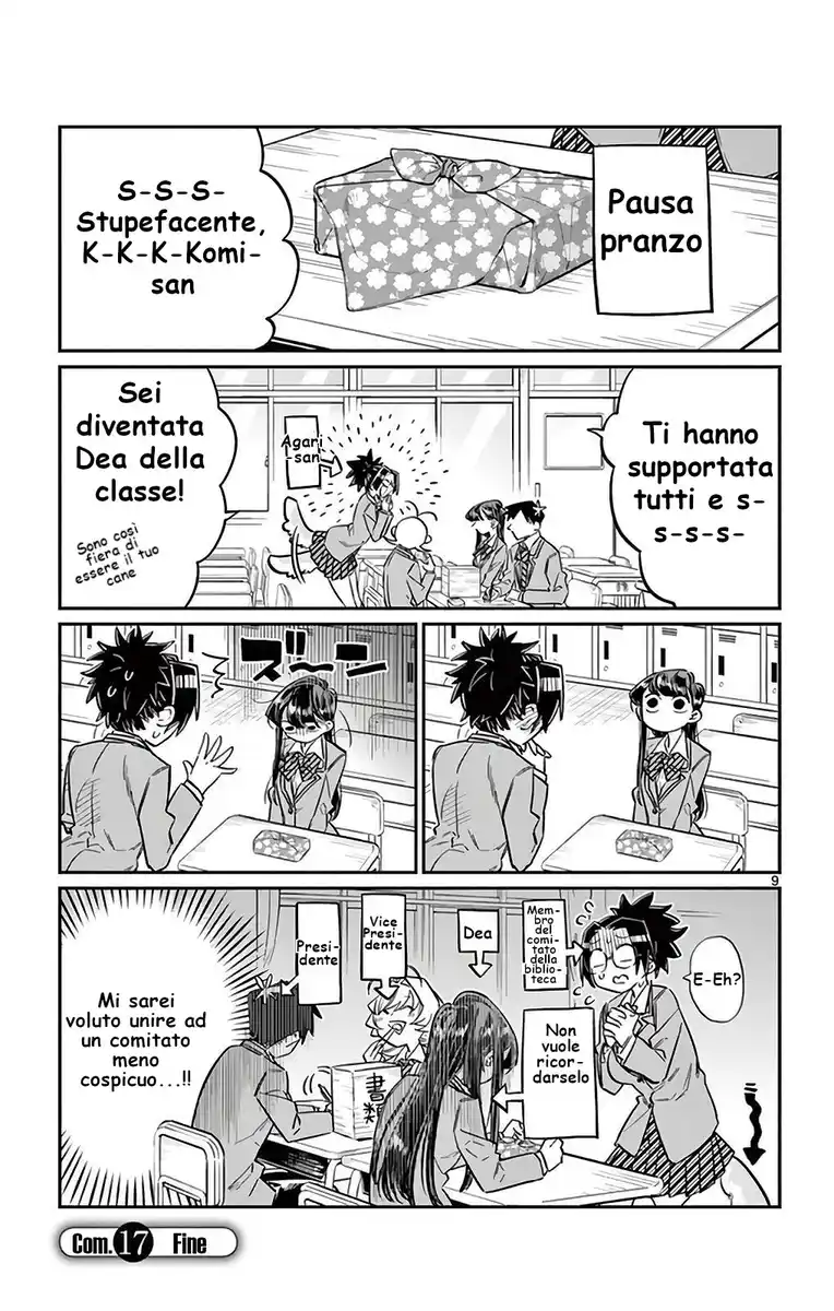 Komi-san wa Komyushou Desu. Capitolo 17 page 9