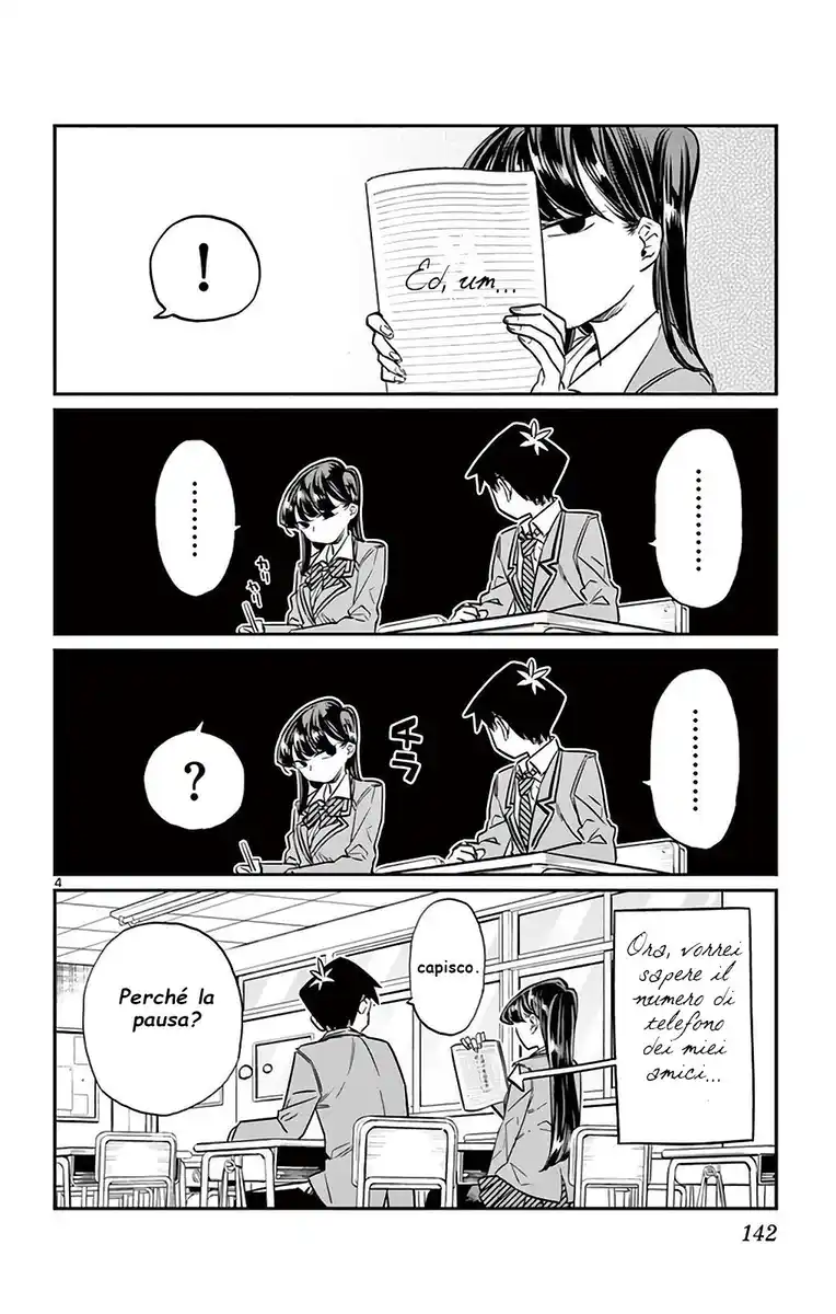 Komi-san wa Komyushou Desu. Capitolo 16 page 4