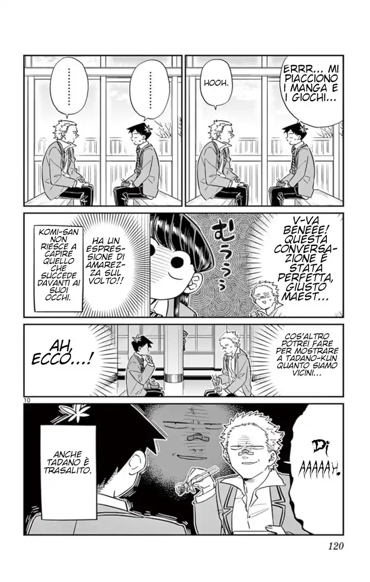 Komi-san wa Komyushou Desu. Capitolo 80 page 10