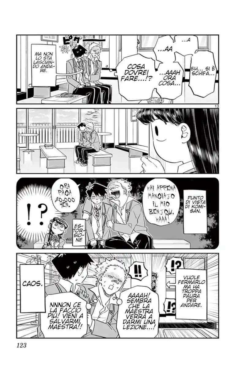 Komi-san wa Komyushou Desu. Capitolo 80 page 13