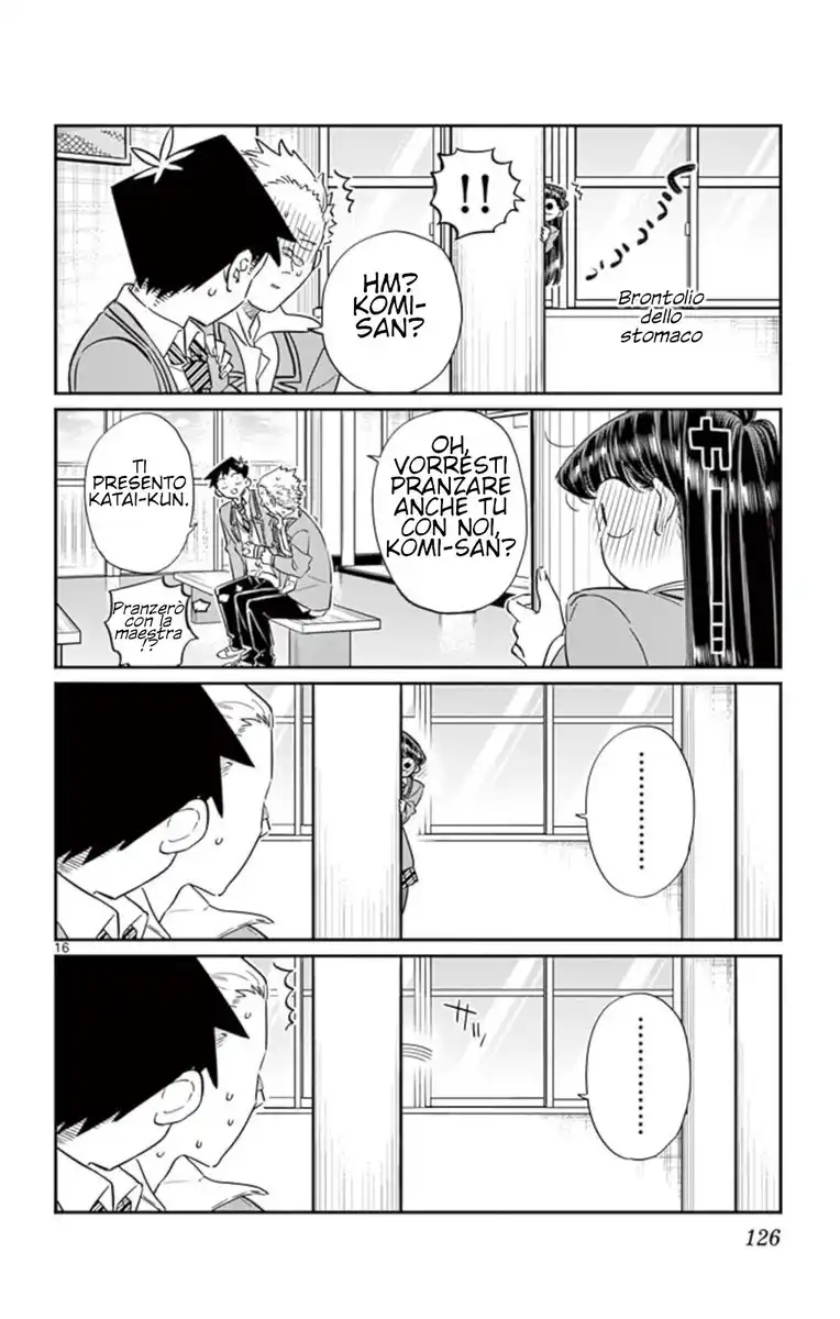 Komi-san wa Komyushou Desu. Capitolo 80 page 16