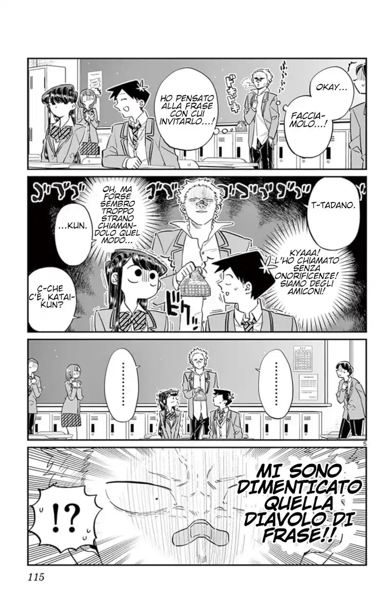 Komi-san wa Komyushou Desu. Capitolo 80 page 5