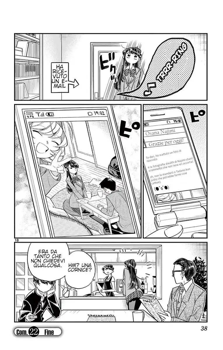 Komi-san wa Komyushou Desu. Capitolo 22 page 18