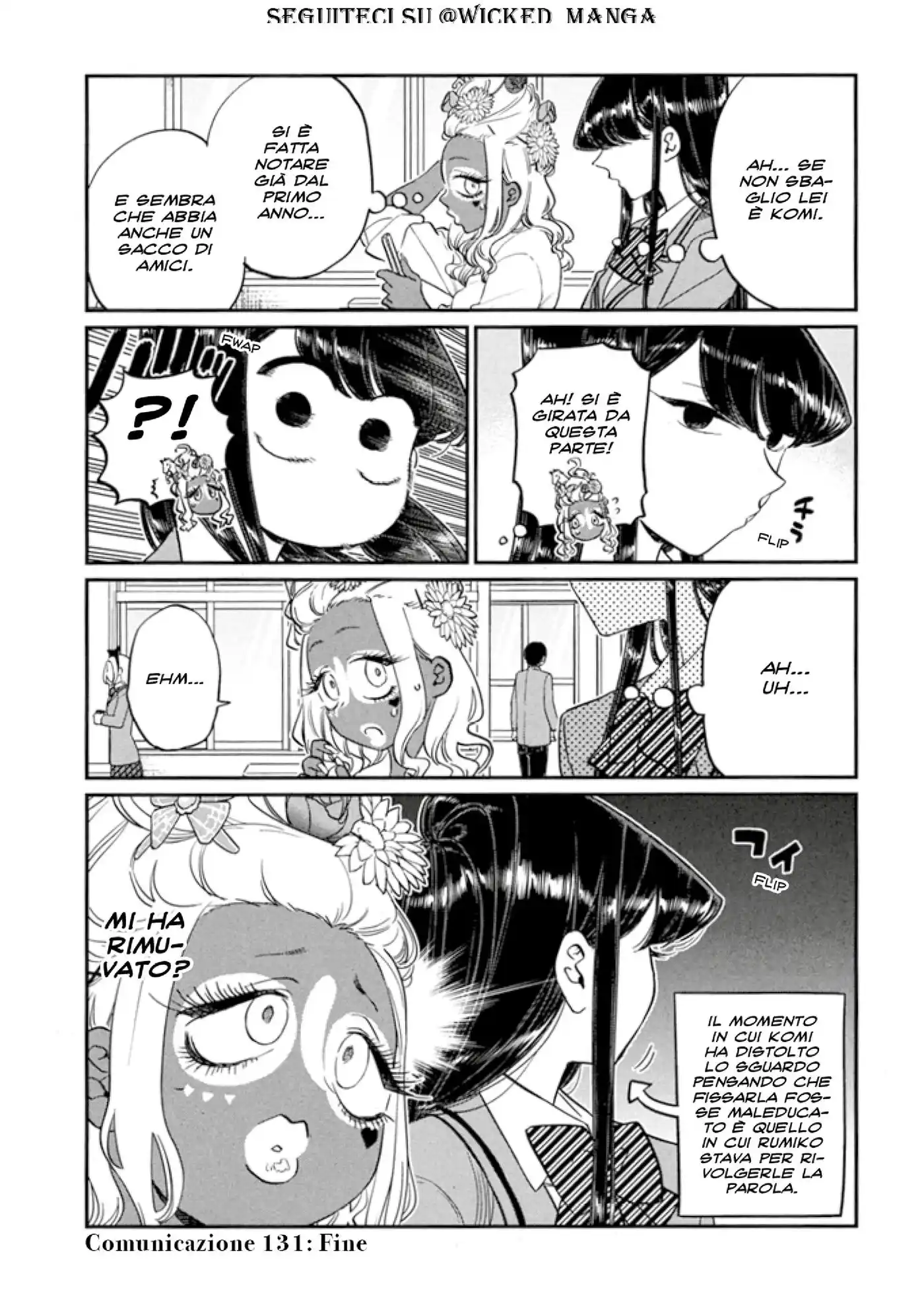 Komi-san wa Komyushou Desu. Capitolo 131 page 5