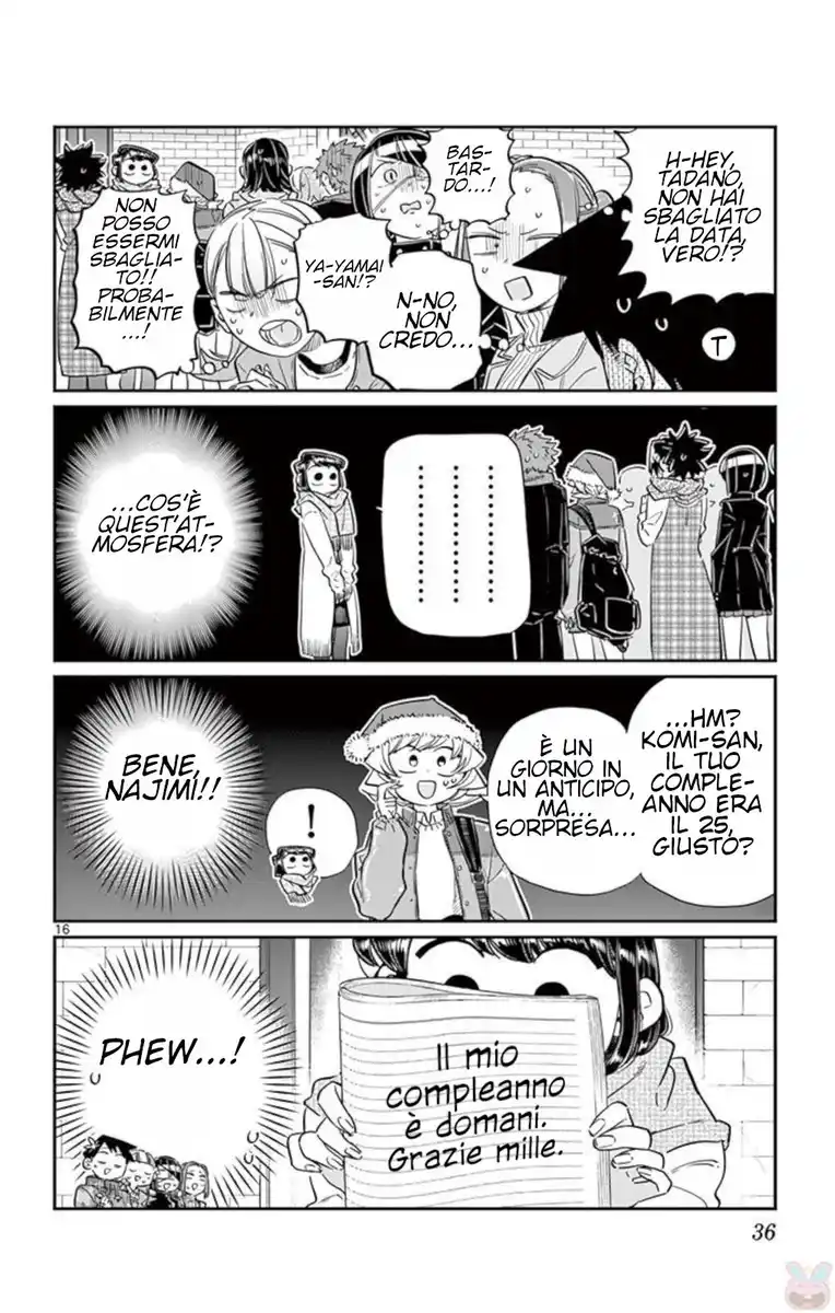 Komi-san wa Komyushou Desu. Capitolo 88 page 16