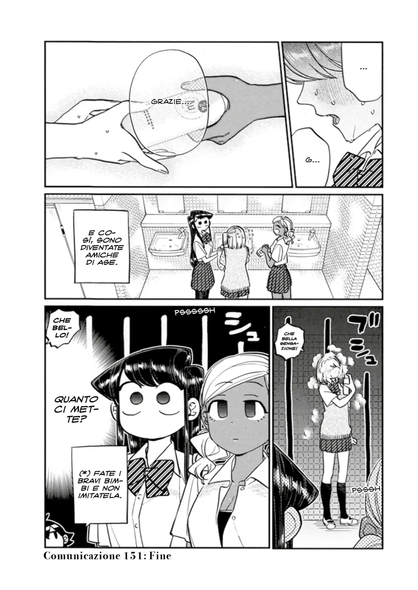 Komi-san wa Komyushou Desu. Capitolo 151 page 12