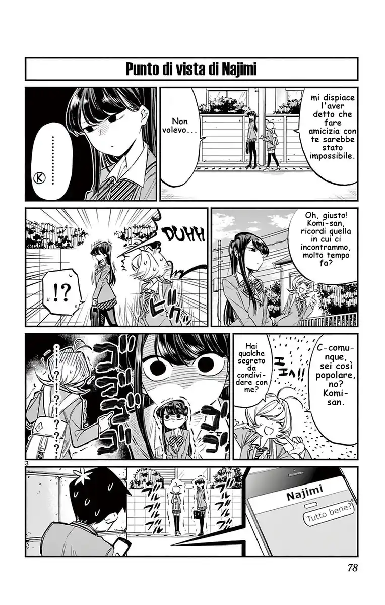 Komi-san wa Komyushou Desu. Capitolo 11 page 3