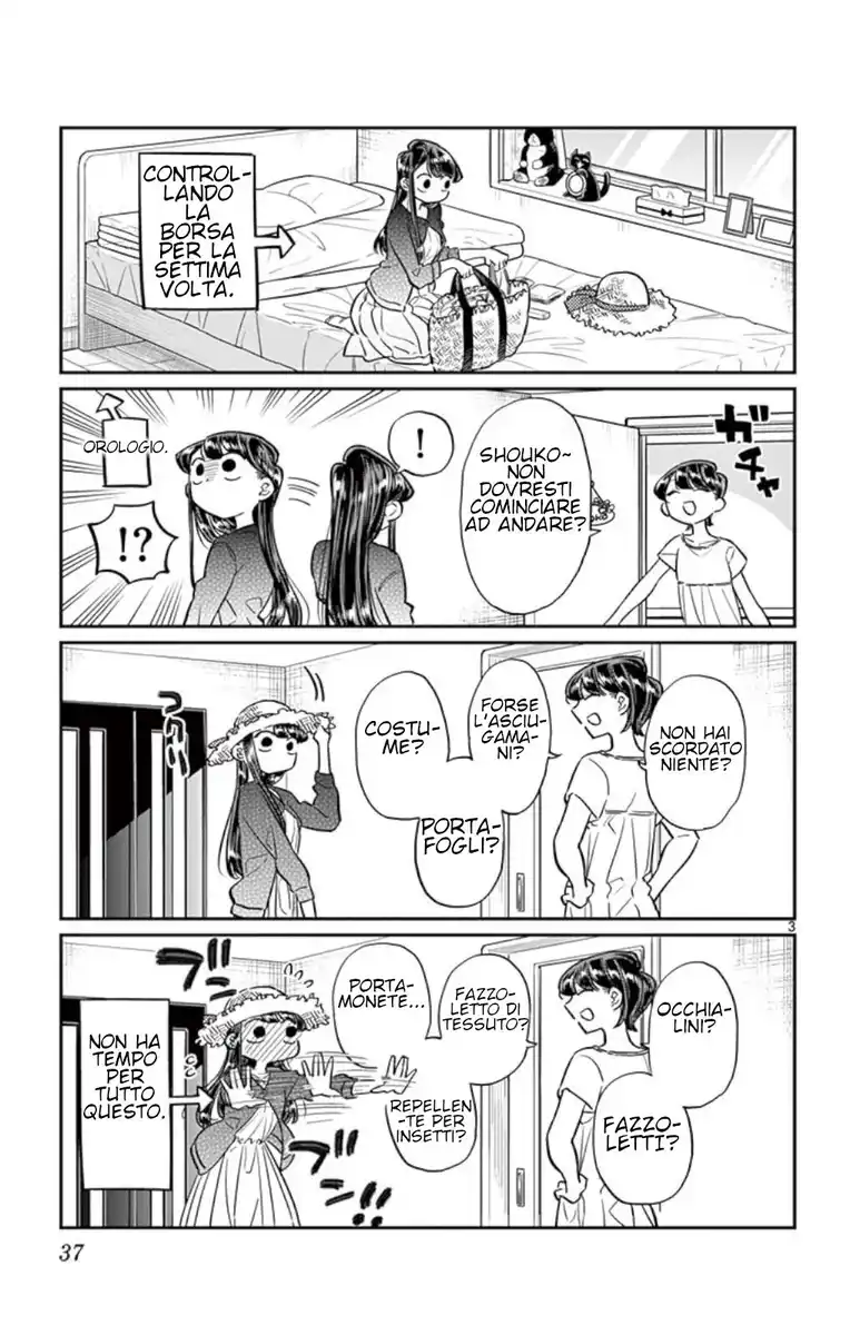 Komi-san wa Komyushou Desu. Capitolo 38 page 3