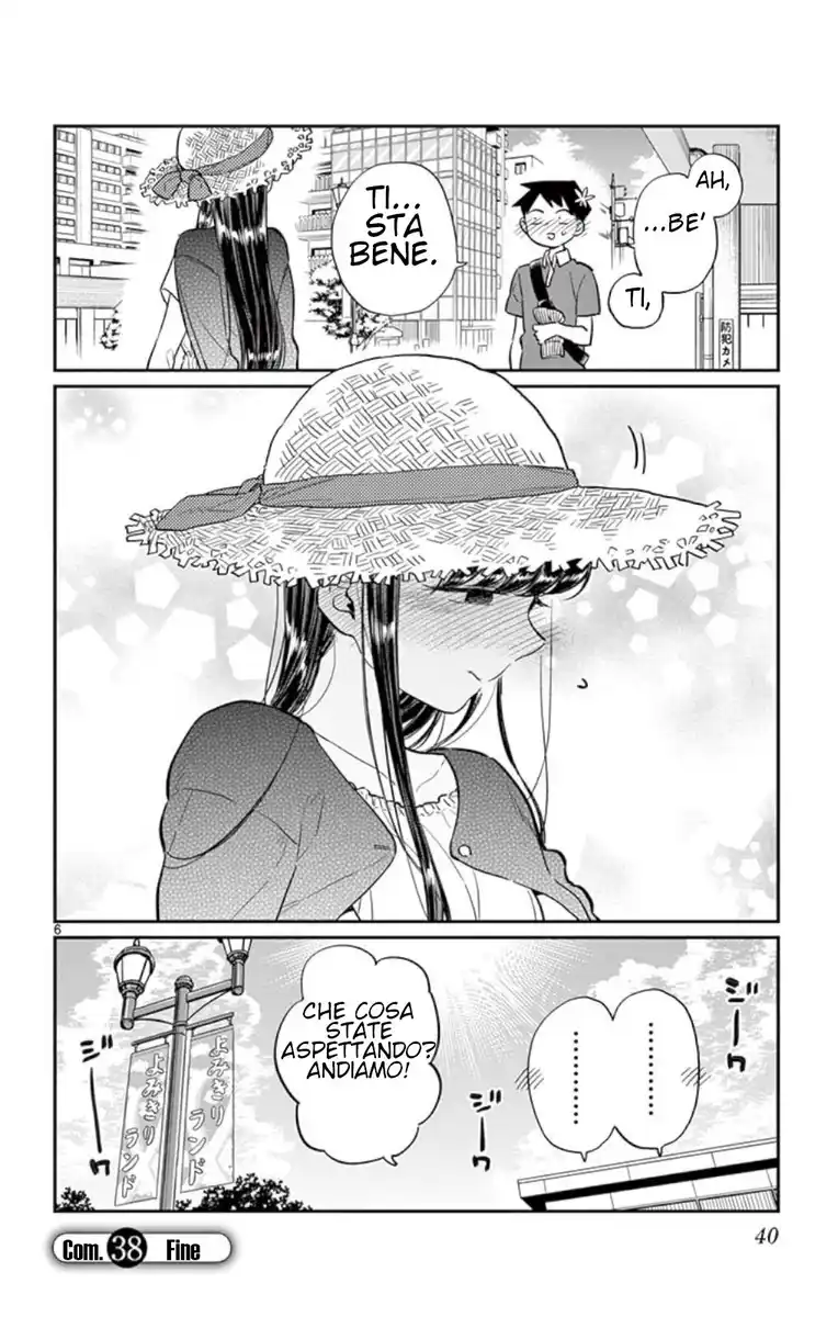 Komi-san wa Komyushou Desu. Capitolo 38 page 6