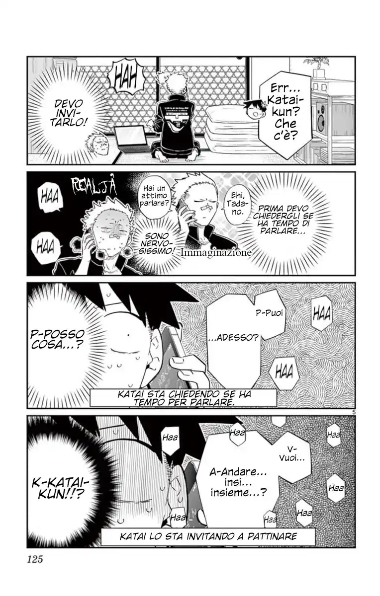 Komi-san wa Komyushou Desu. Capitolo 95 page 5