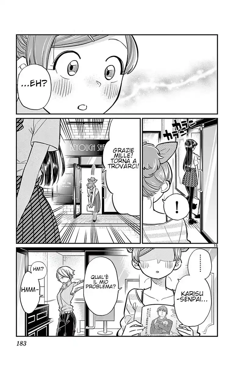 Komi-san wa Komyushou Desu. Capitolo 34 page 15