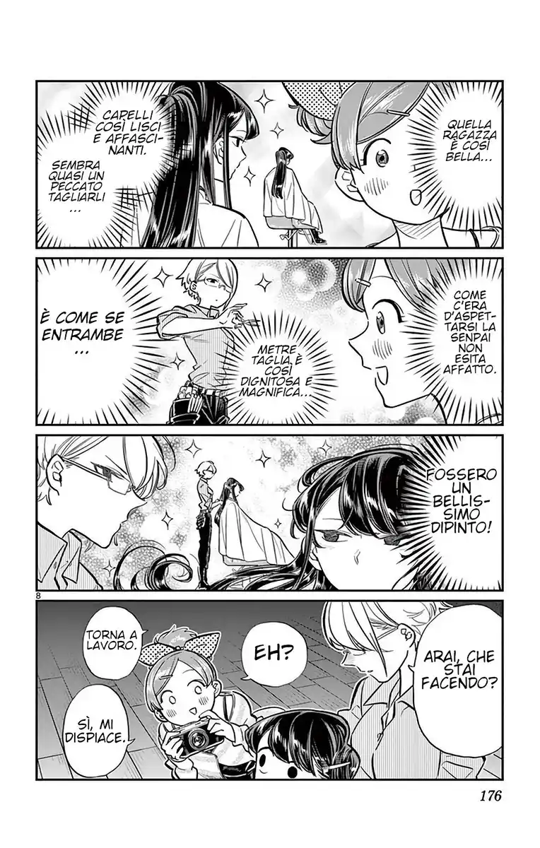 Komi-san wa Komyushou Desu. Capitolo 34 page 8