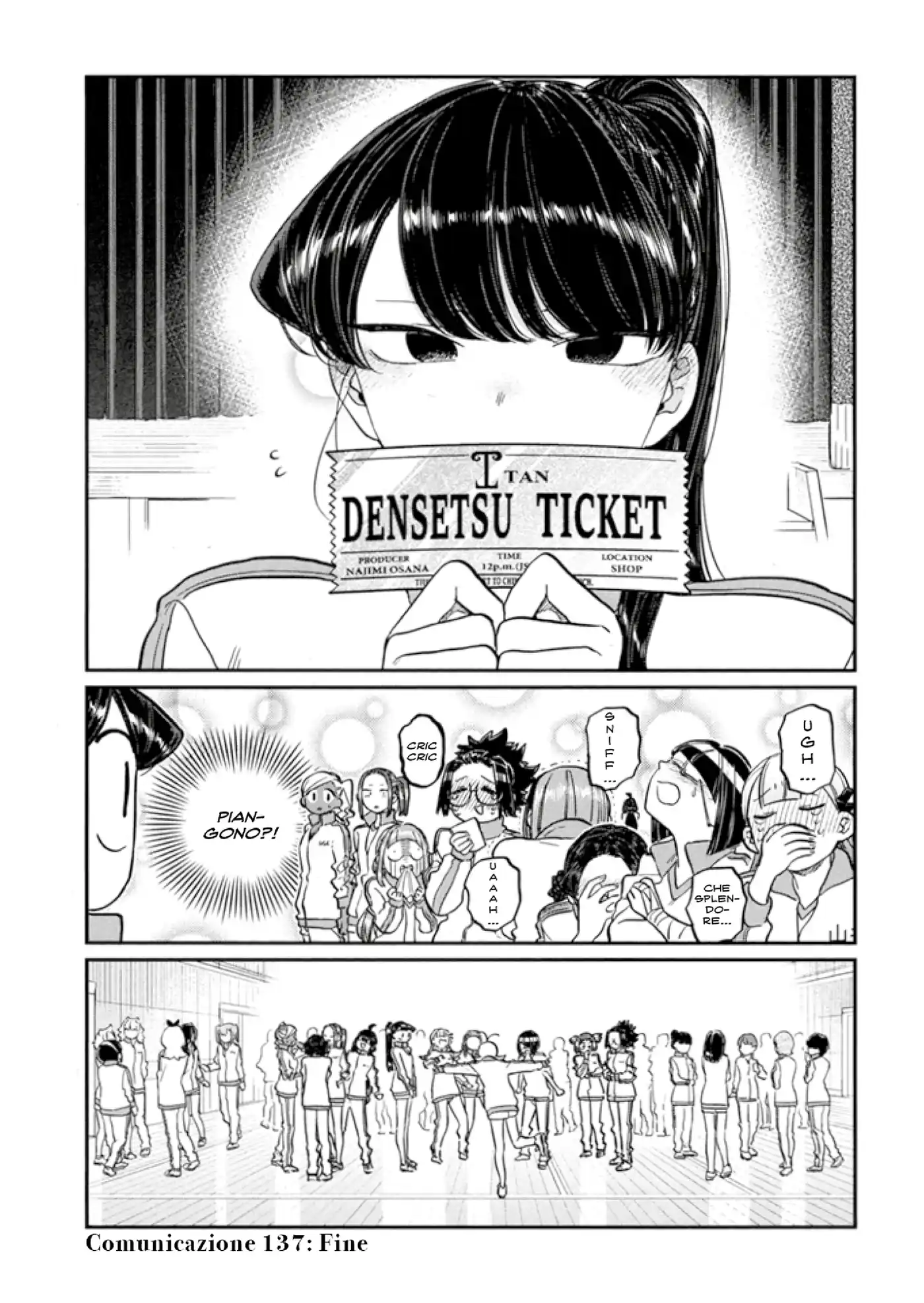 Komi-san wa Komyushou Desu. Capitolo 137 page 16