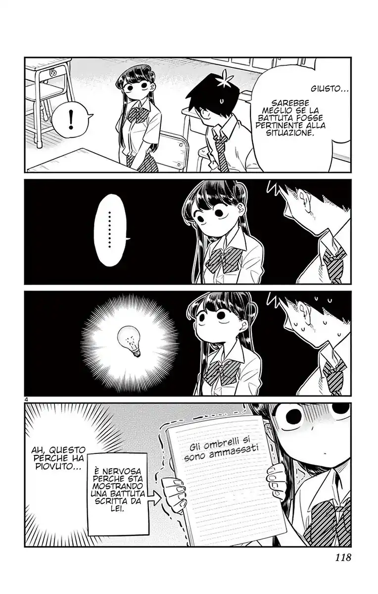 Komi-san wa Komyushou Desu. Capitolo 29 page 4