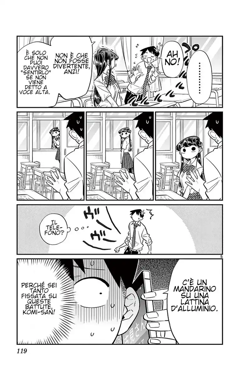 Komi-san wa Komyushou Desu. Capitolo 29 page 5