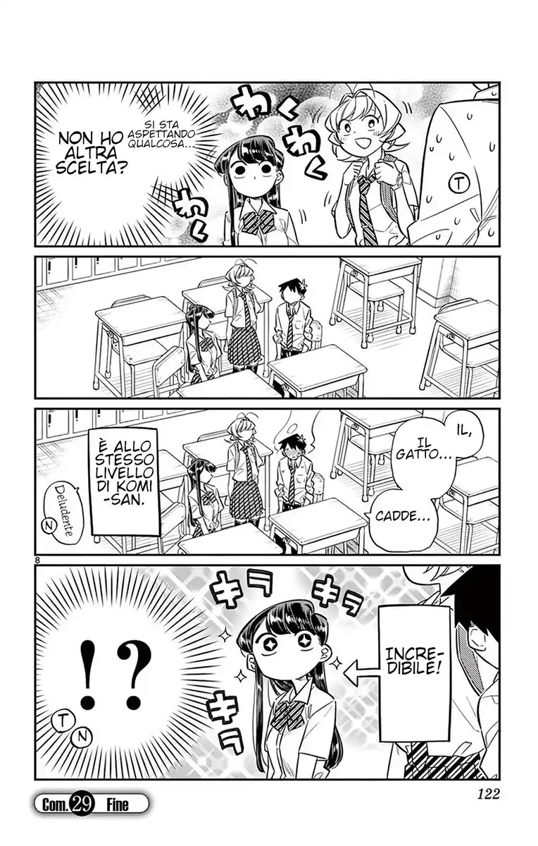 Komi-san wa Komyushou Desu. Capitolo 29 page 7