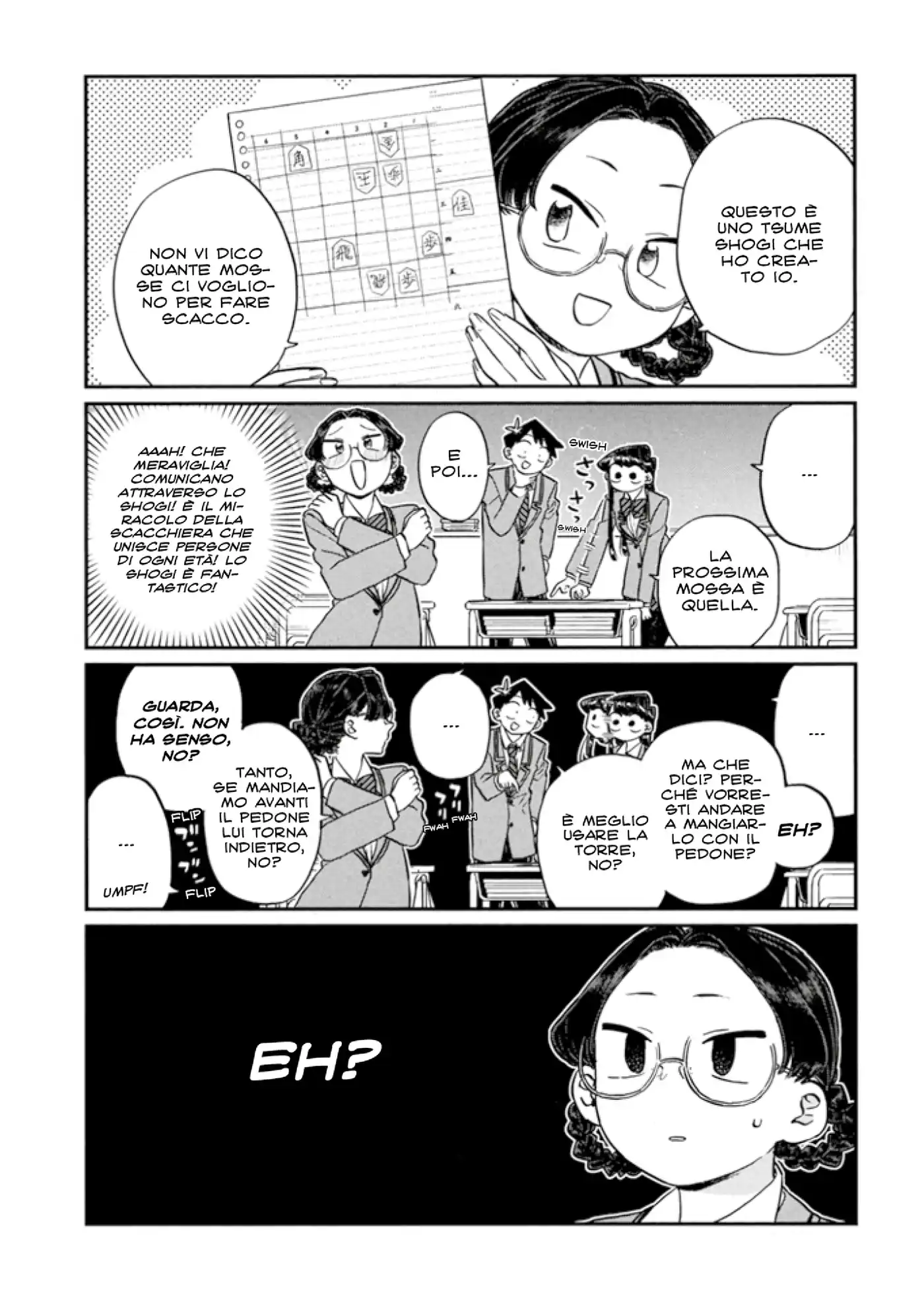 Komi-san wa Komyushou Desu. Capitolo 124 page 4