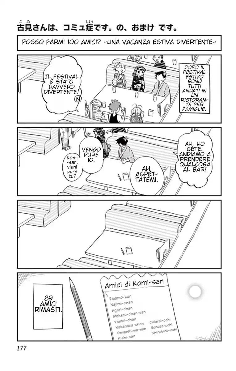 Komi-san wa Komyushou Desu. Capitolo 47.5 page 3