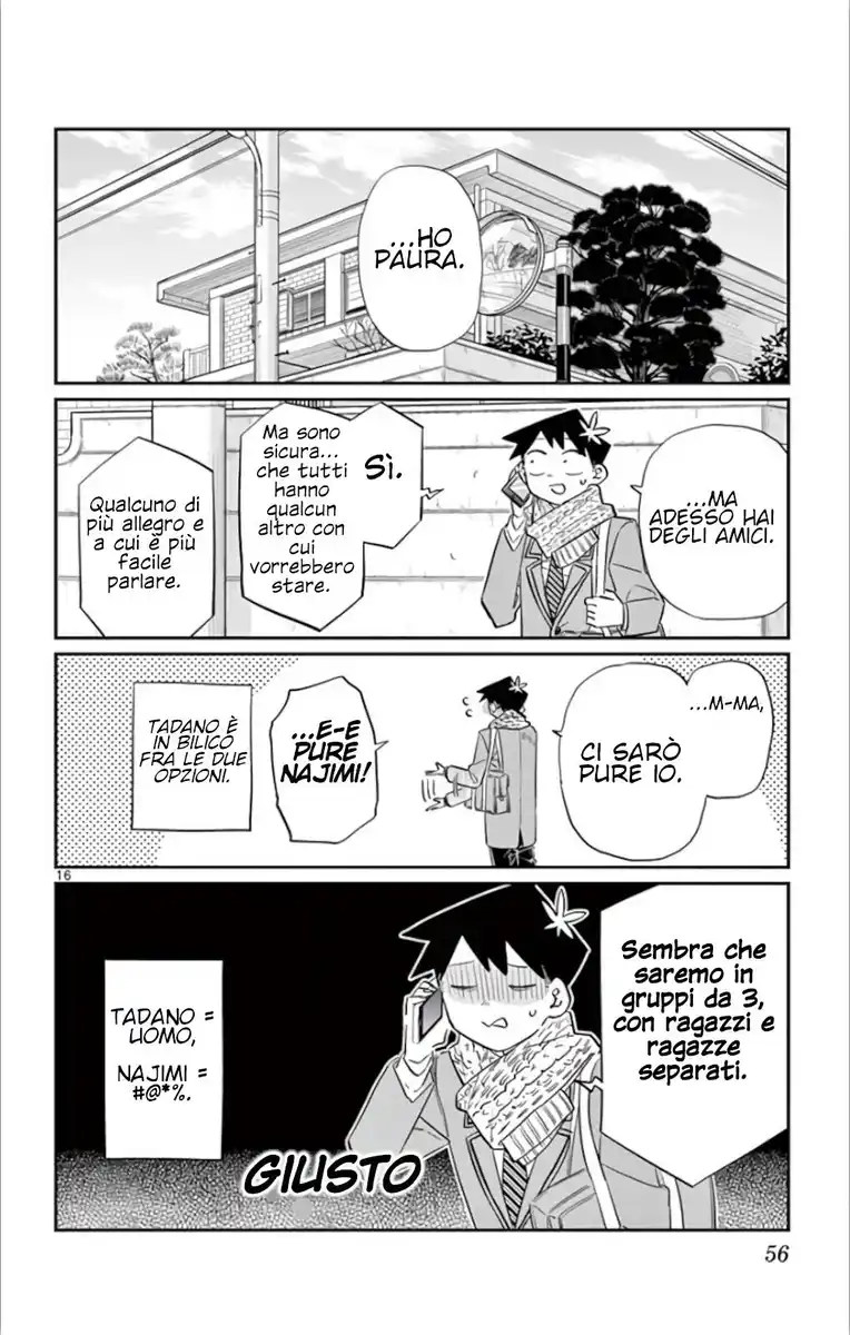 Komi-san wa Komyushou Desu. Capitolo 103 page 16