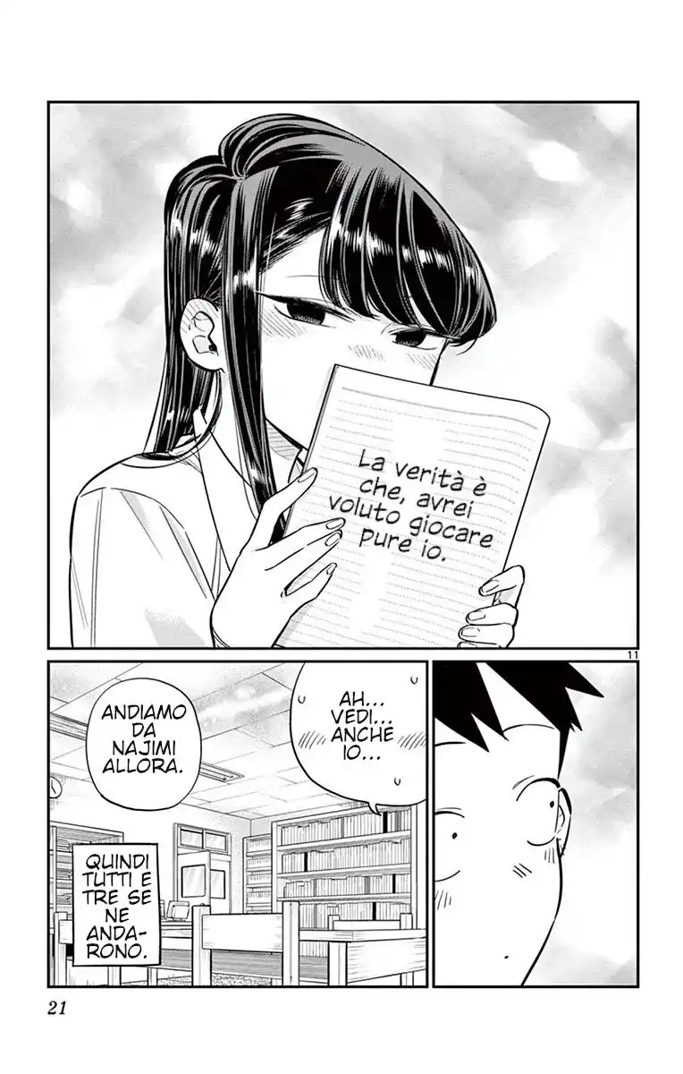 Komi-san wa Komyushou Desu. Capitolo 36 page 11