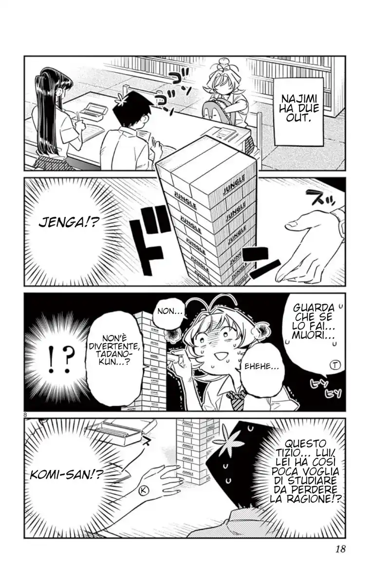 Komi-san wa Komyushou Desu. Capitolo 36 page 8