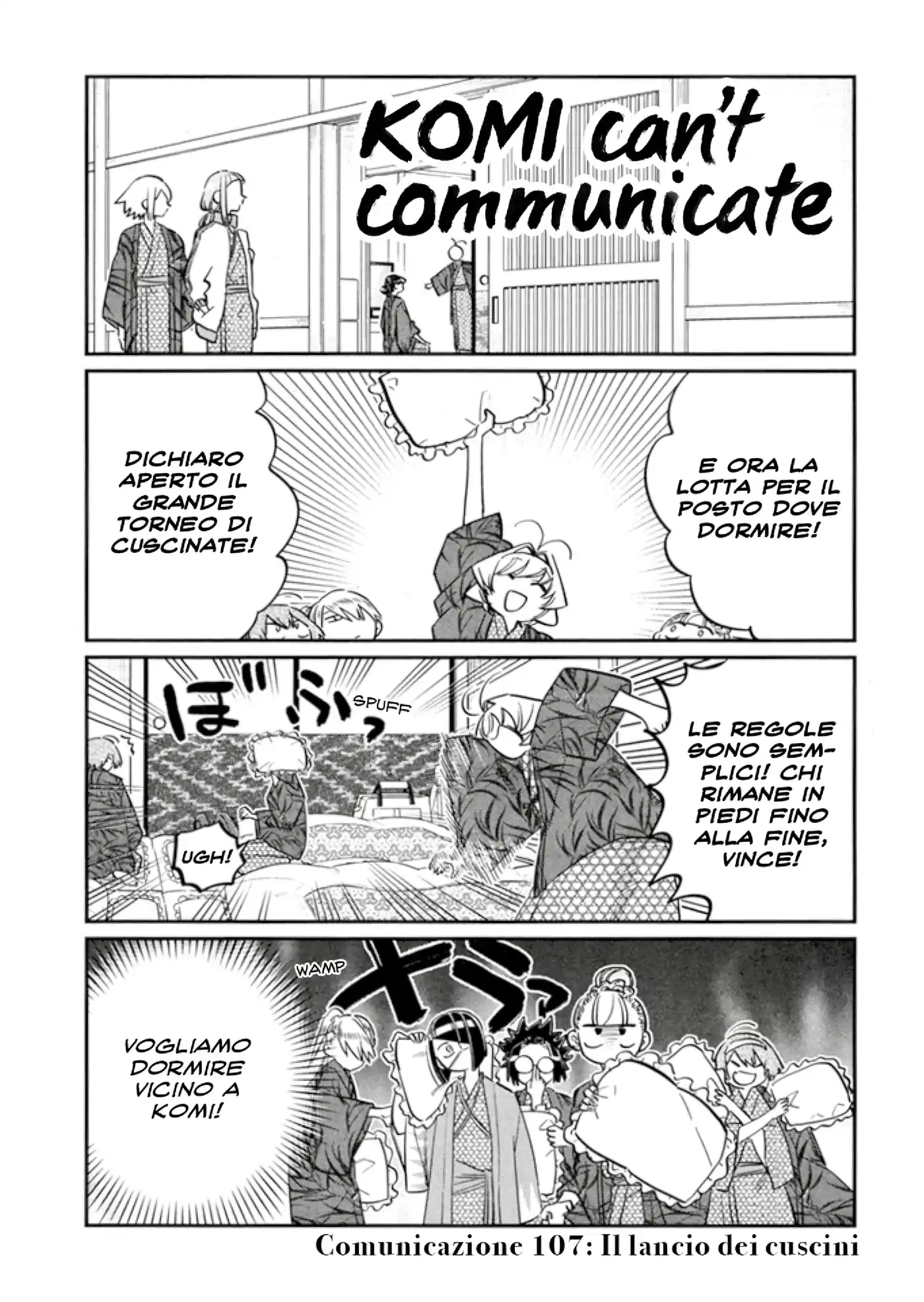 Komi-san wa Komyushou Desu. Capitolo 107 page 1