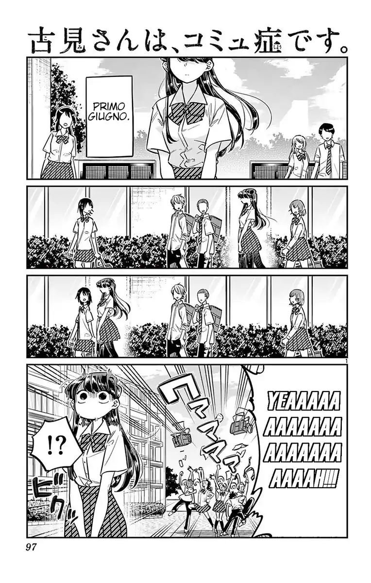 Komi-san wa Komyushou Desu. Capitolo 27 page 1