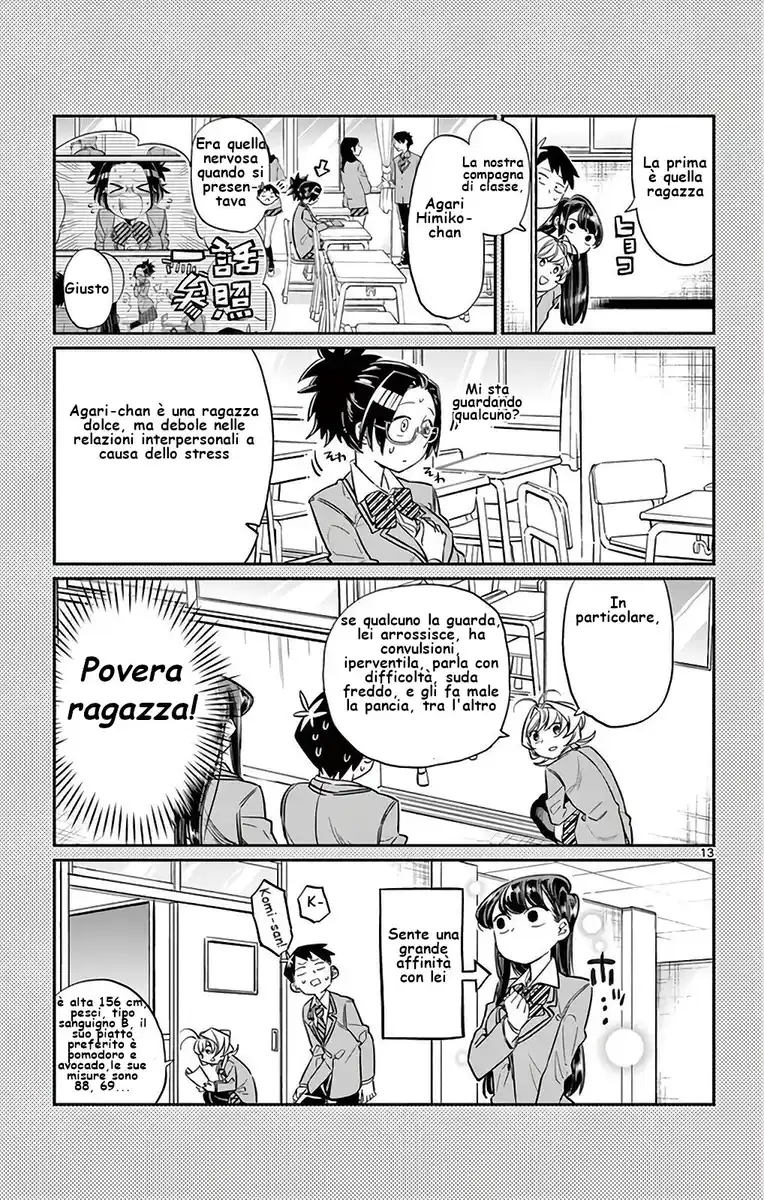 Komi-san wa Komyushou Desu. Capitolo 14 page 13