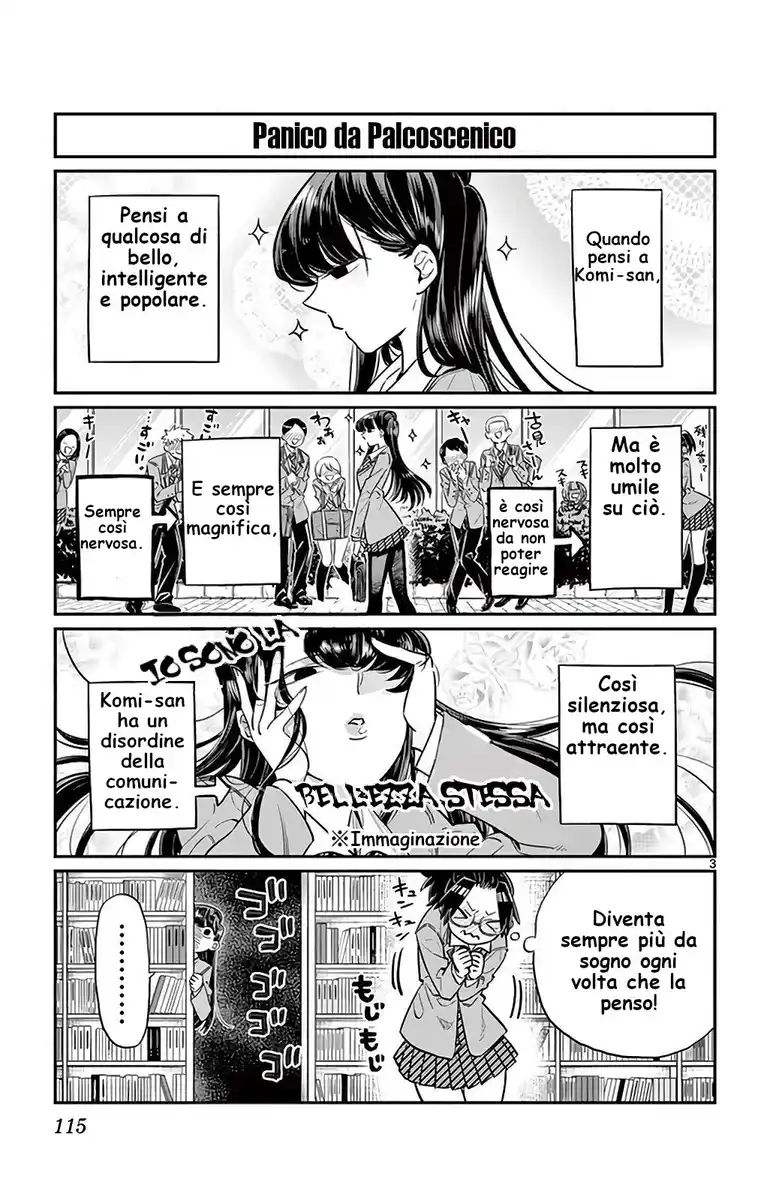 Komi-san wa Komyushou Desu. Capitolo 14 page 3