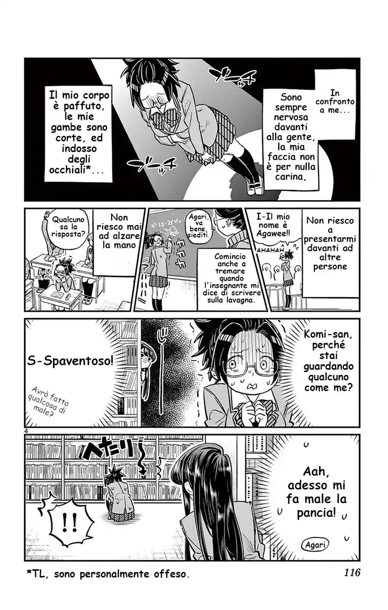 Komi-san wa Komyushou Desu. Capitolo 14 page 4