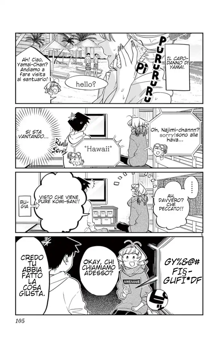 Komi-san wa Komyushou Desu. Capitolo 94 page 5