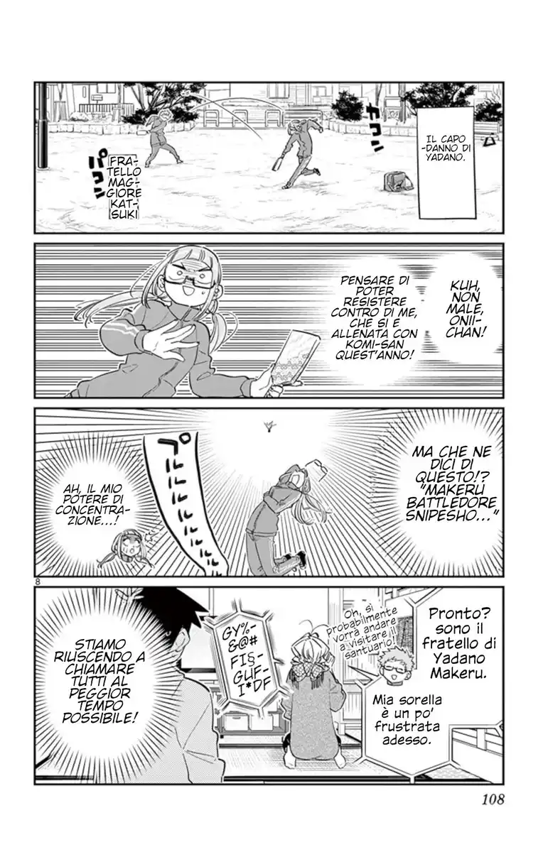 Komi-san wa Komyushou Desu. Capitolo 94 page 8