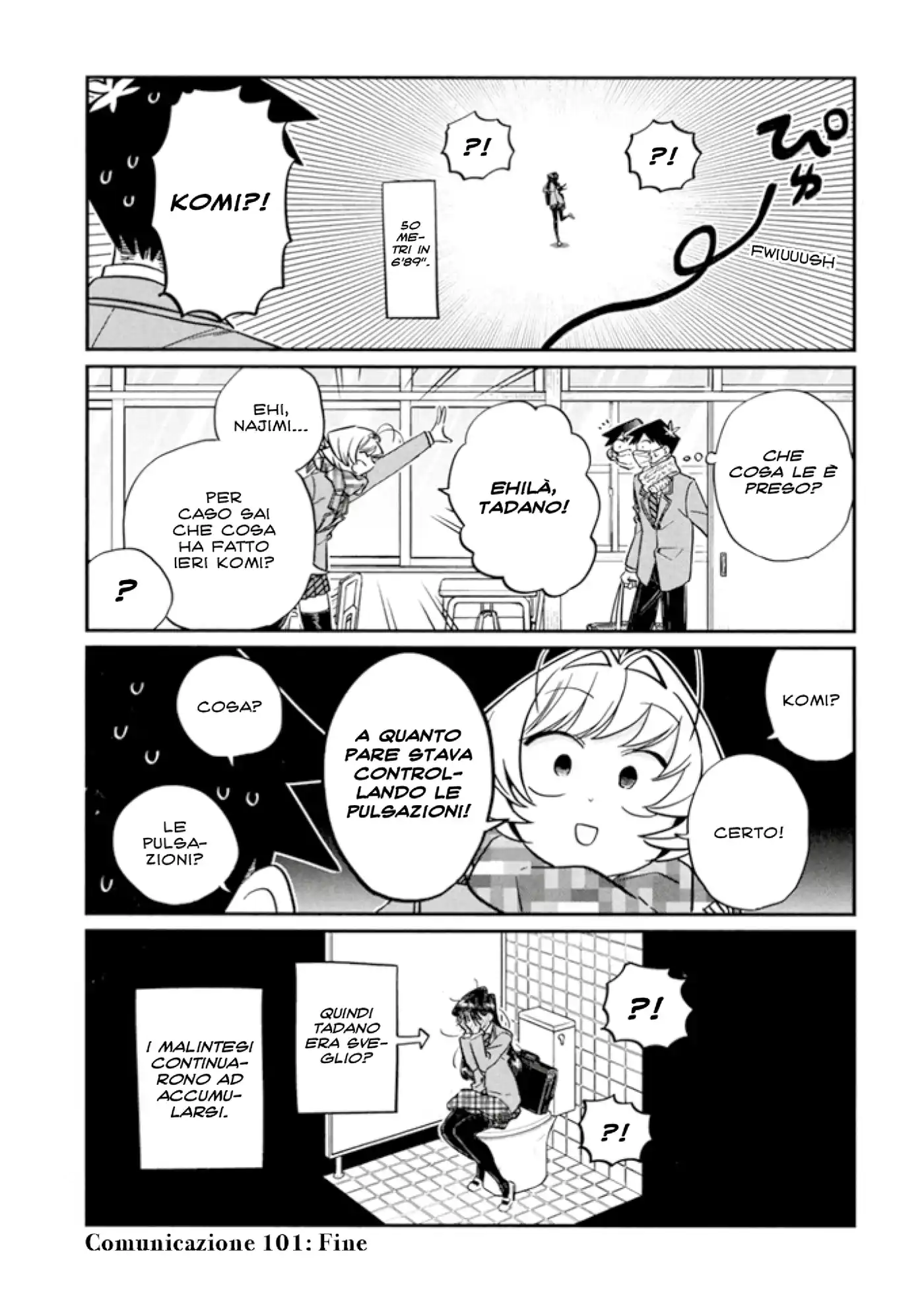 Komi-san wa Komyushou Desu. Capitolo 101 page 9