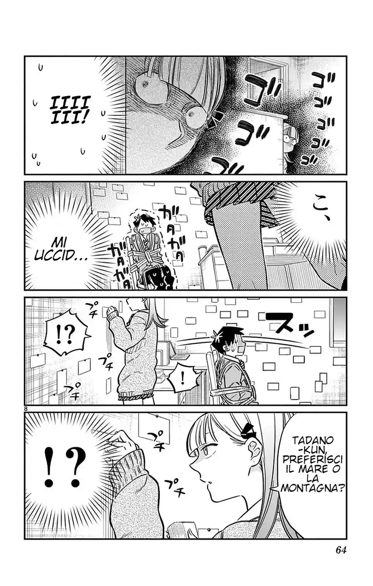 Komi-san wa Komyushou Desu. Capitolo 25 page 8