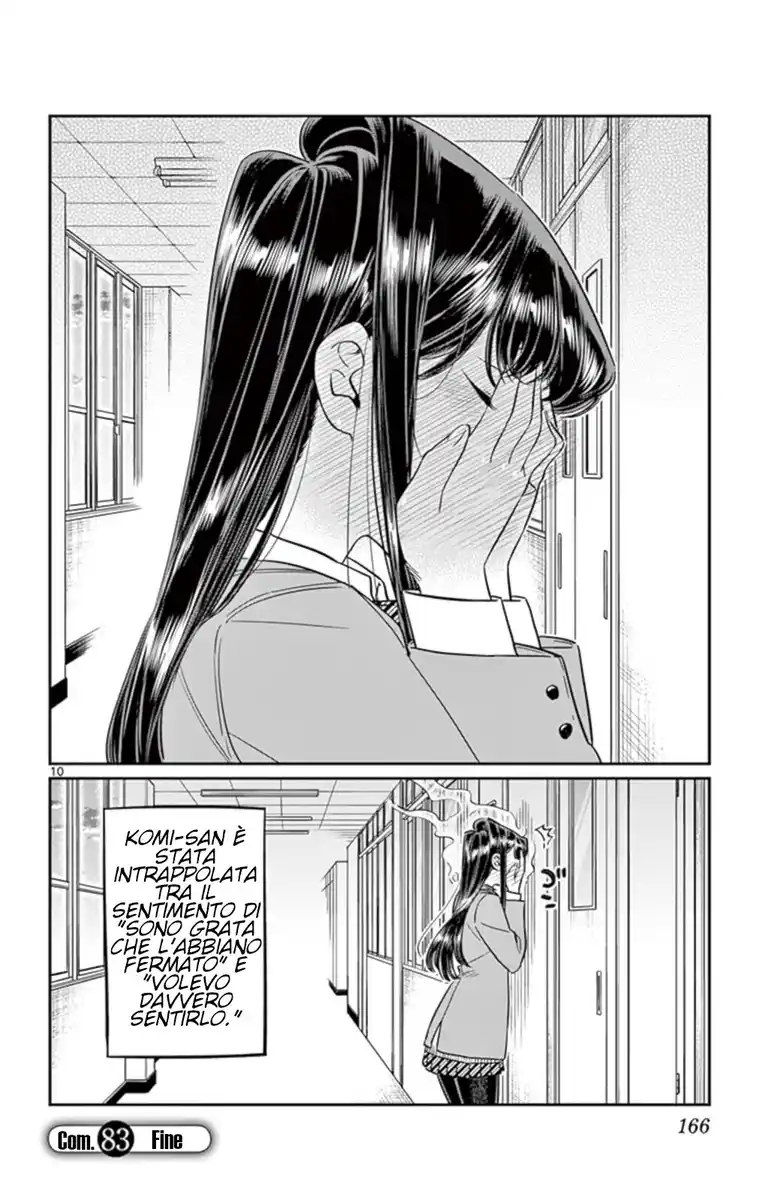 Komi-san wa Komyushou Desu. Capitolo 83 page 10