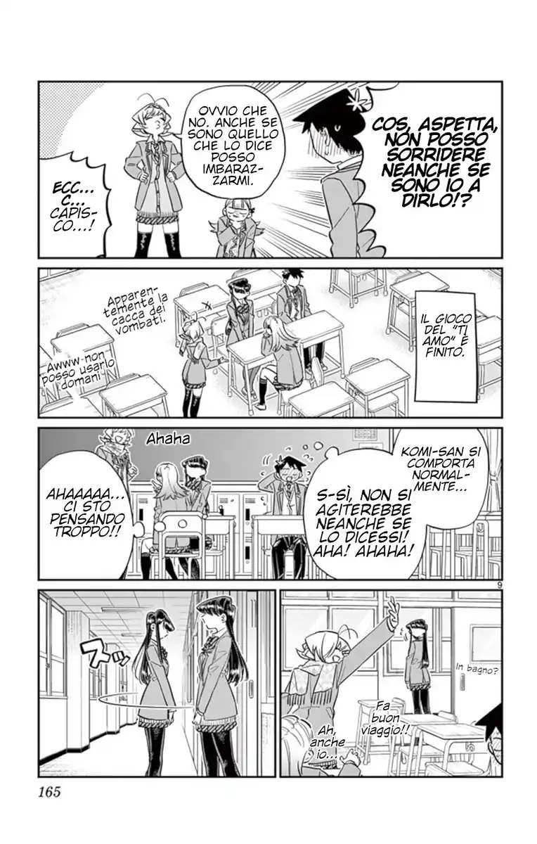 Komi-san wa Komyushou Desu. Capitolo 83 page 9