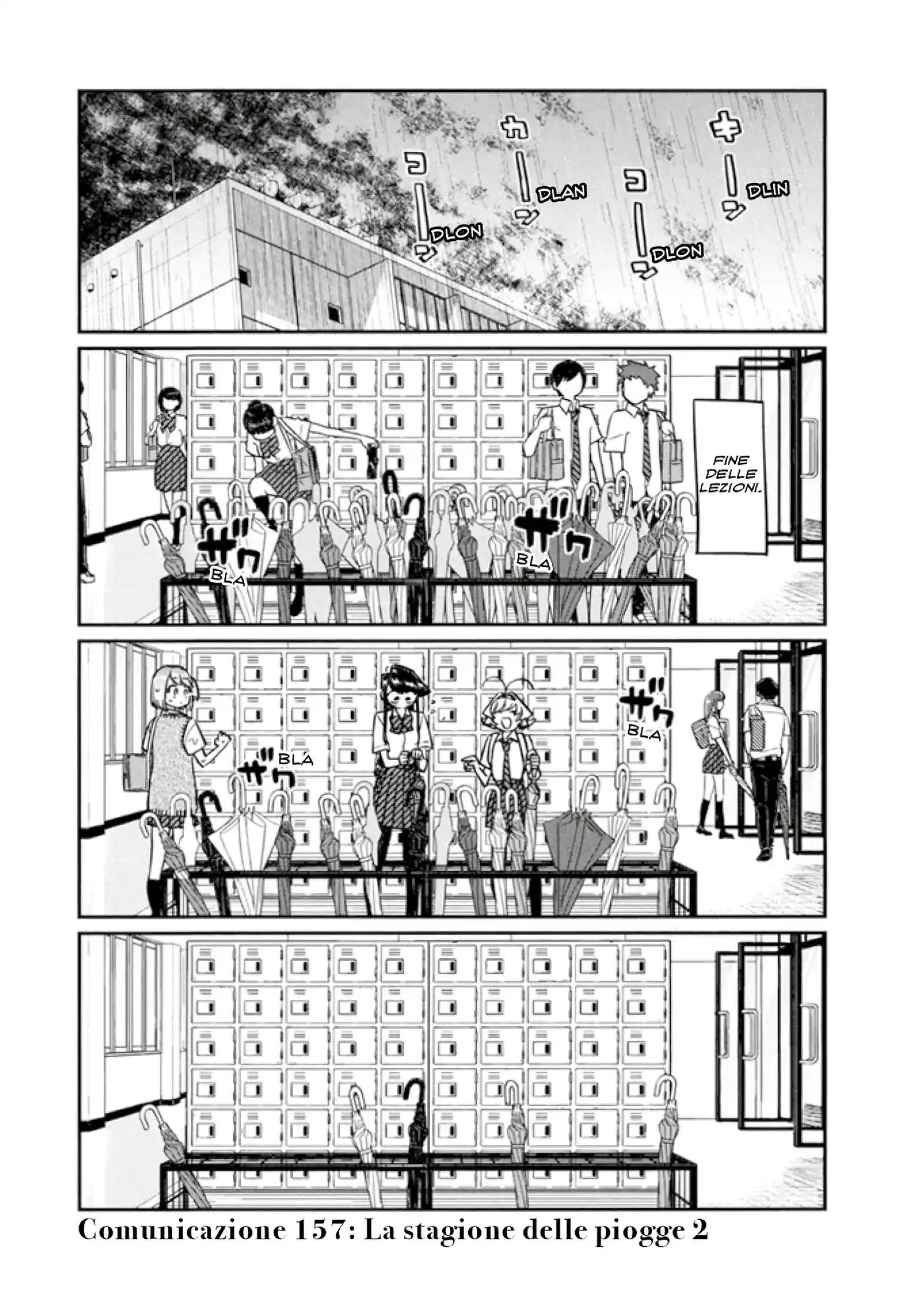 Komi-san wa Komyushou Desu. Capitolo 157 page 1