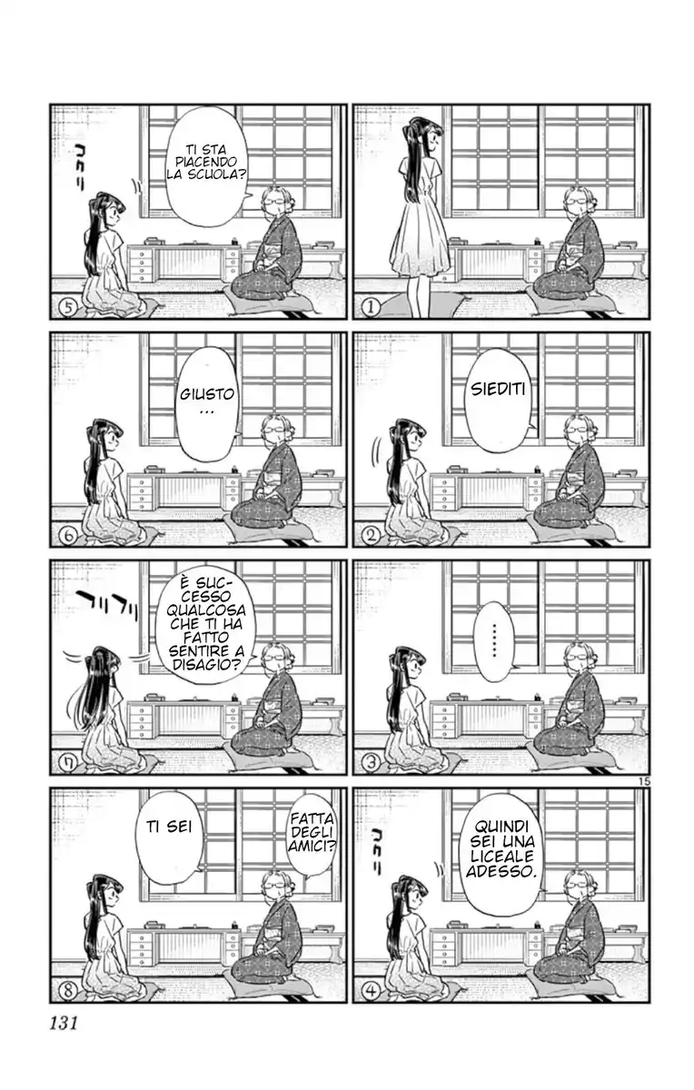 Komi-san wa Komyushou Desu. Capitolo 45 page 15