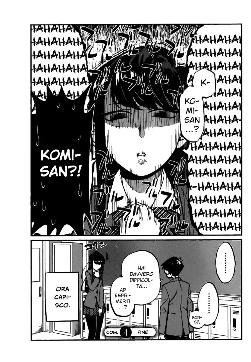 Komi-san wa Komyushou Desu. Capitolo 04 page 8