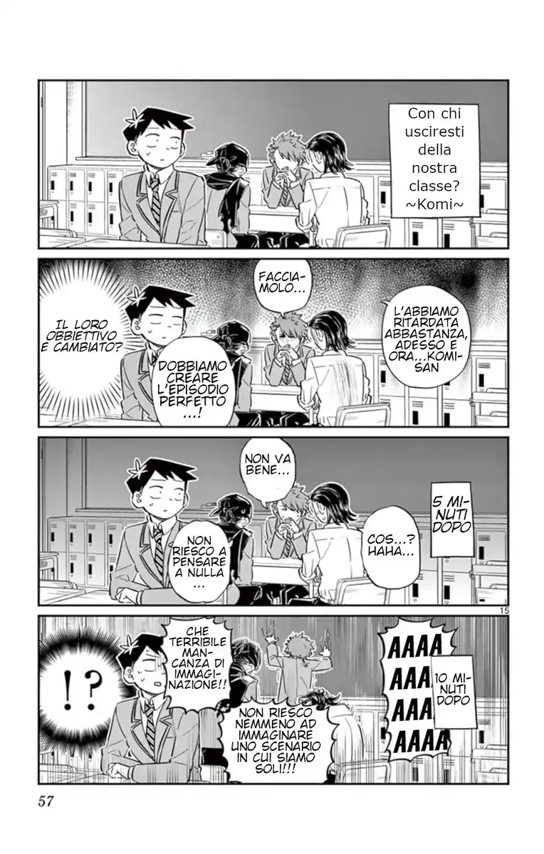 Komi-san wa Komyushou Desu. Capitolo 75 page 15