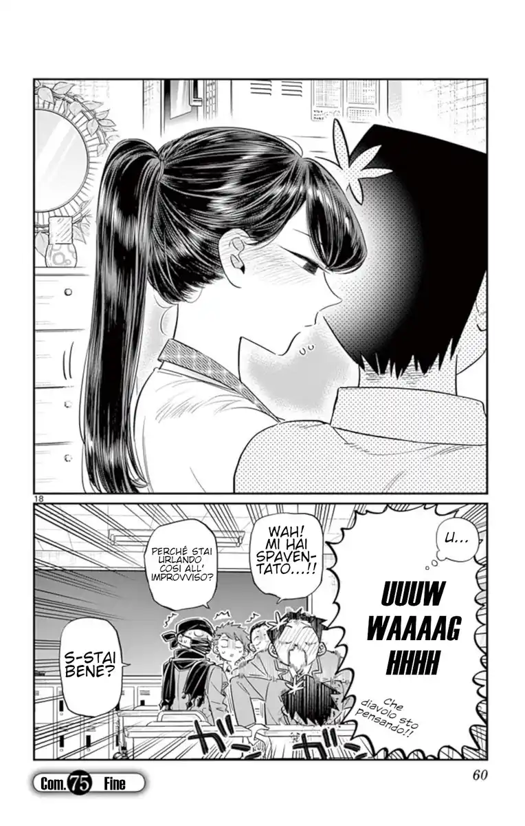 Komi-san wa Komyushou Desu. Capitolo 75 page 18